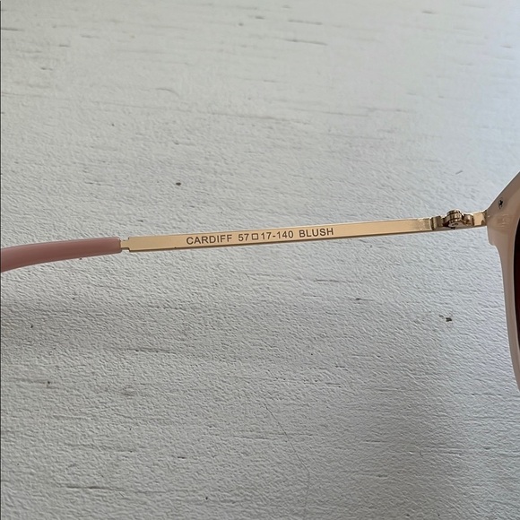 LUCKY BRAND NWOT Blush Gold Cardiff Sunglasses - Picture 9 of 9